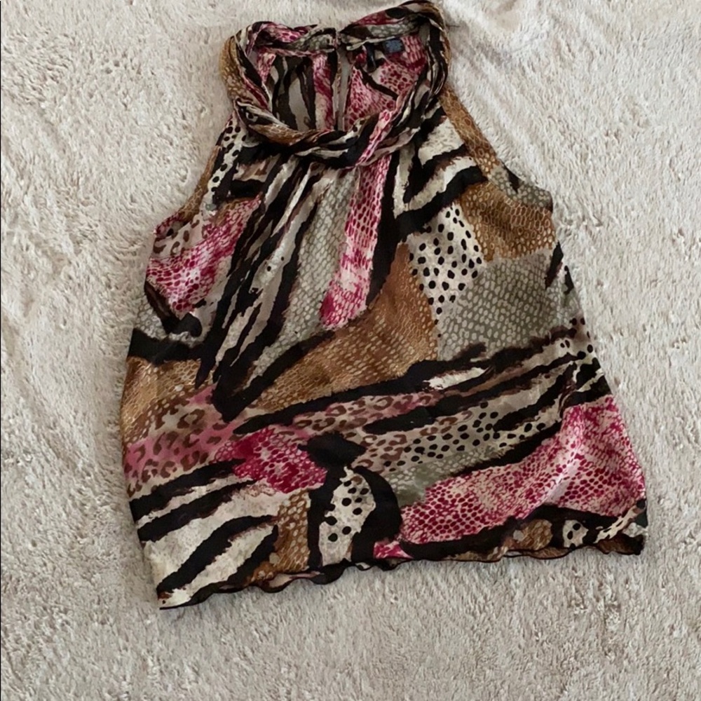 Dressy silk shirt